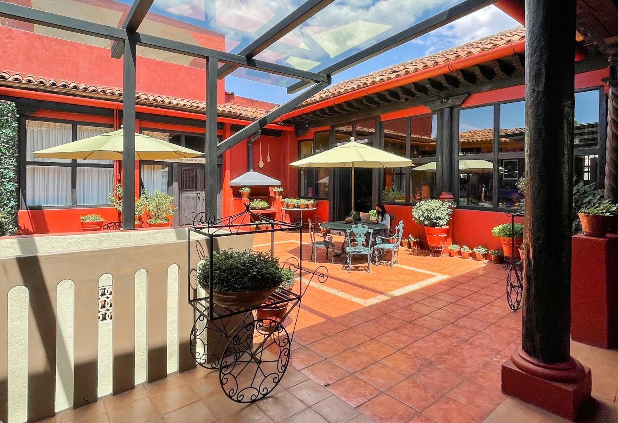 Hotel Mansion Iturbe 파츠쿠아로 외부 사진