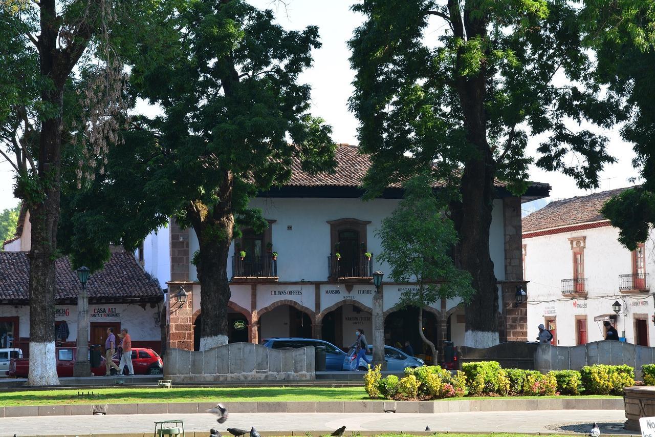 Hotel Mansion Iturbe 파츠쿠아로 외부 사진